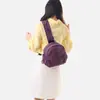 2026 Nueva Mochila Casual Ligera de Nylon de Gran Capacidad Mochila Escolar para Estudiantes para Mujeres Mochila de Viaje de Color Sólido