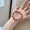 Nova Pulseira Estilo Chinês para Mulheres com Jade e Contas Pequenas, Projetada para Atrair Riqueza e Boa Sorte no Ano Zodiacal