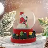 Amazon para Papá Noel creativo bolsa de dinero portátil bola de cristal escritorio personalizado adornos de regalo Nochebuena