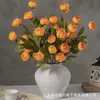 Bestseller Transfronteiriço Simulação Buquê de Peônias Wabi-sabi Decoração de Mesa para Sala de Estar Flor Artificial Adereço de Fotografia Decoração Simples Suave Arranjo de Flores