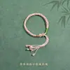 Pulsera de Hilo Rojo de Bebé de Dibujos Animados 2026 Nuevo Estilo Bendición Pequeño Zongzi Pulsera Estilo Chino Festival del Bote del Dragón Hilo de Cinco Colores Ajustable Venta al por Mayor