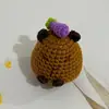 Muñeca Capibara Tejida a Crochet de Lana Más Vendida Llavero Terminado Adornos Muñeca de Dibujos Animados Tejida Decorativa Regalo
