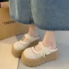 Novos Sapatos de Plataforma Casuais de Verão 2026 Vazados de Solado Grosso para Aumentar a Altura para Mulheres, Tamancos Fechados, Sandálias, Sapatos Respiráveis