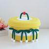 Cesta de Almacenamiento Transfronteriza Recuerdo Luna de Miel Bebé Fiesta de Cumpleaños Pastel de Boda Dulces de Boda Canasta de Almacenamiento de Huevos de Boda Caja de Almacenamiento