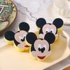 Ayudante de Cocina Lavado de Platos Algodón Dibujo Animado Forma de Mickey Fuerte y Duradero Electrodomésticos de Limpieza del Hogar Esponja Limpiador Venta al por Mayor