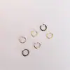 Materiales Hechos a Mano Anillos Abiertos Listos para Usar Anillo Cerrado de Metal Anillos de Conexión Abiertos Accesorios para Joyería DIY