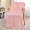 Toalla de Baño de Terciopelo Coral Rayas de Caramelo para el Hogar Absorbente de Agua Secado Rápido Toalla de Baño para Pareja Toalla de Baño Nueva Toalla de Baño para Adultos Toalla de Playa