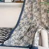 2026 Cortina con Patrón Floral Pequeño Transfronteriza para Cocina Ventana Pequeña Semi-Opaca Ventana Saliente Decorativa Cortina Lista para Usar Fabricante Ahora Disponible