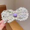 Pegatinas de Encaje con Lazo para el Cabello para Niñas para Mechas Rebeldes Niñas Lindas Pegatina Mágica Herramienta de Peinado para Flequillos Accesorios para el Cabello Que No Dañan el Cabello