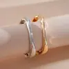 Pulsera Ovalada Fotosensible Metálica Transfronteriza Europea y Americana, Moderna y Elegante, Pulsera Única con un Toque de Lujo, Joyería de Nicho para Mujeres