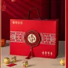 Caixa de Embalagem para Doces de Casamento Caixa Grande Portátil Caixa de Presente Caixa Rígida Caixa de Presente de Casamento Caixa Vazia Estilo Chinês Presente Festivo