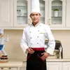 [Compra con Confianza] Delantal de Chef para Hombre de Media Longitud Delantal de Chef para Mujer Delantal de Trabajo de Cocina de Restaurante