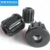 Tapón de Rosca Recta 25 Redondo con Tuerca M8/M10, Tapón de Rosca Recta 30 Redondo M8/M10, Tapón para Agujero de Pie de Ajuste