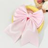 Super Hada Pinza para el Cabello de Lazo Grande para Mujer Estilo Coreano Parte Trasera Pinza de Pico de Pato Clip Superior Dulce Elegante Tocado de Celebridad Cibernética Accesorios para el Cabello