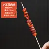 Modelo Barbacoa Alitas de Pollo Olla Caliente Brochetas de Barbacoa Comida Falsa Decoración Sensorial Decoración de Comida Atrezo Brochetas a la Parrilla