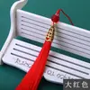Borla Larga con Cuentas Flecos Traje Antiguo Accesorio Hanfu Borla Colgante Colgante de Borla Guqin Fábrica