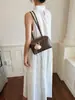 Bolsa Estilo Almofada 2026 para Mulheres, Bolsa Transversal de Ombro Versátil Retrô, Bolsa de Mão Grande Capacidade para o Dia a Dia, Bolsa de Couro Macio para Sobrancelha