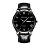 Relógio de Pulso Quartz Clássico Retrô com Escala Romana para Homens, Elegante à Prova d'Água Luminoso Pulseira de Aço Calendário Duplo Relógio de Alto Padrão para Homens