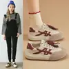 Zapatillas con Plataforma para Aumentar Altura para Mujer, Nuevo Estilo Otoño e Invierno 2026 Zapatos Blancos de Entrenamiento Alemanes, Zapatos Deportivos Casuales Ligeros, Transpirables y de Suela Blanda