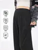 Roupa de Maternidade Roupa Exterior Calça de Perna Larga de Arroz Glutinoso Mulher Primavera Verão Pessoa Baixa Tamanho Grande Design de Suporte para a Barriga Solta Não Apertada Barriga Mulheres Grávidas Calças Longas