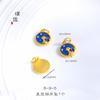 Vietnam Oro accesorios diy cielo estrellado azul gato dinosaurio recogiendo estrellas astronauta un ciervo tienes hombres y mujeres pulsera pulsera