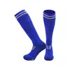 Calcetines de fútbol profesionales antibacterianos con bolsillos, espinilleras integradas, calcetines altos transpirables antideslizantes con planta de rizo para deportes