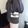 Bolso de Cadena Acolchado Estilo Chanel Versátil de Nicho, Bolso Cuadrado Elegante de Gama Alta para Mujer, Nuevo Modelo Transfronterizo 2025, Bolso de Hombro Cruzado