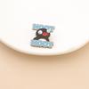 Insignias Periféricas de Familia de Pingüinos Broches de Pingüino Lindos de Dibujos Animados Insignias Metálicas Divertidas y Graciosas Accesorios para Ropa Mochilas
