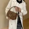 Bolso Nuevo Bajo el Brazo de Gama Alta Versátil Bolso de Hombro Cruzado Estilo Francés de Nicho Estilo Coreano Bolso Pequeño