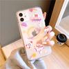 Funda de teléfono para iPhone12 de dibujos animados linda para Apple 15 Funda blanda transparente 14 Distintiva Creativa 13Pro Resistente a caídas