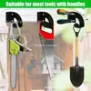 Gancho para Sierra Eléctrica Popular Transfronterizo Herramienta Eléctrica de Jardín de Alta Resistencia Estante Metálico para Pala Montado en Pared Soporte Multifuncional para Jardín