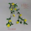 Decoração de Casamento Artificial Criptografada Trepadeira de Rosas de 9 Cabeças Cobertura de Ar Condicionado Trepadeira de Flores Artificiais Cobertura de Tubo de Vinha Plástica
