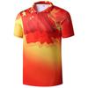 Equipe chinesa verão alunos do ensino fundamental alunos do ensino médio alunos universitários uniformes uniformes de classe casais pais-filhos time esportivo curto