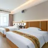Mobiliario Completo para Hotel Junrui de Categoría Estrella Habitación de Hotel Estándar Habitación Individual B&B Habitación con Cama Grande Diseño e Instalación