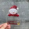 Ornamentos de Presente em Dinheiro de Natal de Novo Produto Transfronteiriço Pingente Acrílico de Presente em Dinheiro de Natal