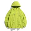 Chaqueta holgada con capucha para hombre, nueva llegada de otoño 2024, para exteriores, para estudiantes, de trabajo y de moda.