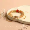 Pulsera Danza de Flores de Verano Preferida Venta Caliente al por Mayor Estilo Mariposa Hada Flor de Limón Regalo de Vacaciones para Mejor Amiga y Novia