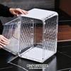 Caja de Almacenamiento de Vajilla Caja de Almacenamiento de Escritorio Cosméticos Hogar Transparente de Alto Valor Caja de Arreglo para Mascarillas Faciales Estante de Almacenamiento para Artículos Varios
