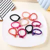 Cuerda para la Cabeza Tejida Pulsera para Mujer de Doble Propósito Anillo para el Cabello Simple Tendón de Goma Cuerda para el Cabello de Mujer Estilo Coreano Estilo Celebridad de Internet Cuerda para el Cabello Elegante