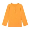 Camiseta de Manga Larga Ligera y Perezosa con Rayas Contrastantes para Mujer Verano Nicho Versátil Holgada Casual Caída Protección Solar Top