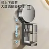 Gancho de ventosa para lavabo, estante de almacenamiento para lavabo de baño, estante para inodoro, estante para inodoro sin perforaciones, artefacto colgante para lavabo doméstico