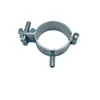 Abrazadera de Tubería de Acero Inoxidable 304 de un Solo Lado con Rosca Exterior Soporte de Tubería para Mesa Plana Aro de Abrazadera Engrosado Soporte de Tubería Abrazadera de Tubería de Desmontaje Rápido