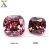 Pedra Quadrada 7A Qualidade 27 # Zircônio Claro 28 # Gemas de Zircônia Fábrica Atacado 4*4-12*12mm Pedras de Zircônia Soltas