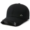 Novo Chapéu de Algodão Masculino para Exterior de Inverno para Homens de Meia-Idade e Idosos Vovô com Pelúcia Quente Boné de Baseball Proteção para Orelhas de Velho Proteção Contra Frio Chapéu Bico de Pato