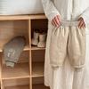 Pantalones de Plumón para Invierno, 0-3 Años, Pantalones de Plumón Calientes para Bebés y Niños Pequeños, Pantalones Largos de Plumón de Pato Blanco al 90%, Venta al por Mayor de Ropa Infantil Clase A