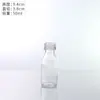 Botella de Vidrio Líquido Oral de 100mlzd Botella de Vidrio Botella de Enzimas Botella de Jarabe Botella de Reactivo 200ml Productos para la Salud Embotellados Venta al por Mayor