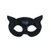 Nueva Máscara Sexy de Medio Rostro de Gatúbela de Halloween para Fiesta de Disfraces y Mascarada para Mujeres