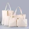 Xishunyuan Bolsa de Lona Personalizada Lisa em Estoque Bolsa de Lona Personalizada Grossa Grande Capacidade para Estudantes Bolsa Tote de Lona Fabricante