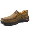 Sapatos de Couro Masculinos para Dirigir de Tamanho Grande Mais Vendidos da Amazon, Sapatos Casuais Masculinos, Sapatos de Solado Macio para Pessoas de Meia-Idade e Idosos, Sapatos de Couro de Verão