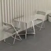Mesa de jantar de aço inoxidável, balcão de lanches, cafeteria, loja de milk tea, conjunto de mesa e cadeira para restaurante fast-food, mesa de aço inoxidável para restaurante, mesa de jantar comercial